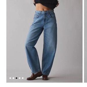 Urban Outfitters Logan back buckle jeans